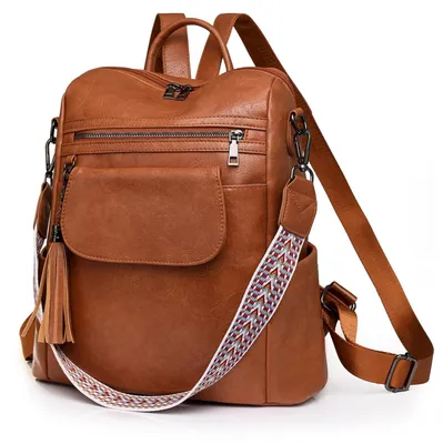 Zdjęcie produktu dla Plecaki damskie Leren 2 w 1, elegancki, wodoodporny mini plecak