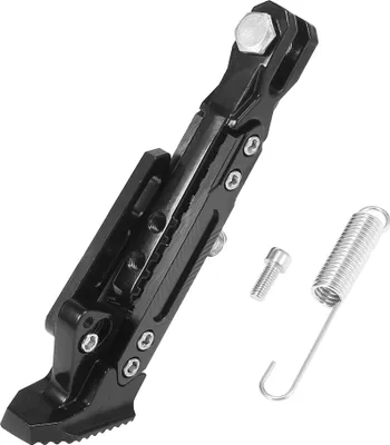 Produktbild von 1 Set Standfuß Seitenständer Aluminiumlegierung Kick Halterung Schwarz