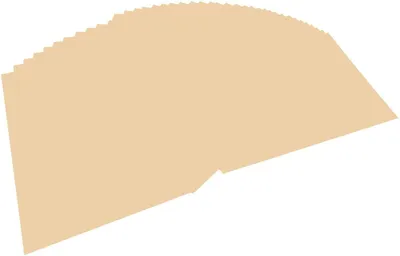 Produktbild von folia 6410 - Tonpapier chamois, DIN A4, 130 g/qm, 100 Blatt - zum Basteln und kreativen Gestalten von Karten, Fensterbildern und für Scrapbooking