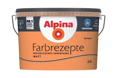 Produktbild von Alpina Farbrezepte Marrakesch matt 2,5 Liter