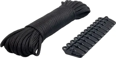 Zdjęcie produktu dla YATE Zestaw 12 zacisków + linka 3 mm x 15 m