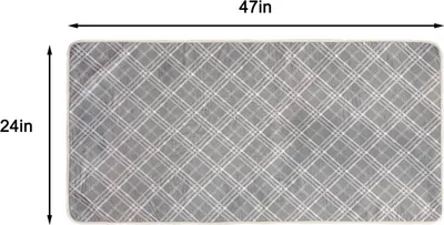 Obrázek produktu pro (M, 61*120 cm) Podložka na čůrání pro psy, omyvatelná, okamžitě savá výcviková podložka, protiskluzová podložka do ohrádky pro domácí mazlíčky, voděodolná opakovaně použitelná podložka