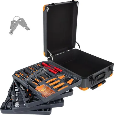 Image de Bigstren 26510 Set d'outils professionnels en mallette 1000 pièces, XXL