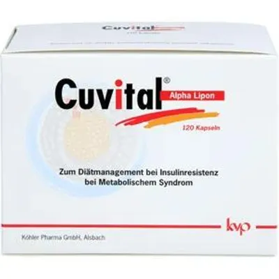 Image de Cuvital Alpha Lipon gélules 120 pc
