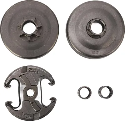 Productafbeelding van 0,325 7T kettingzaagkoppelingsset 537291702. Trommellager set, vervanging voor Husqvarna 455 460 Rancher