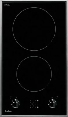 Produktbild von Amica PH3200PG, Schwarz, Integriert, Keramik, Keramik, 2 Zone(n), 2 Zone(n)