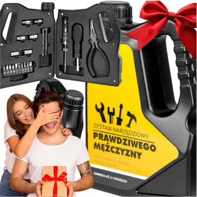 Produktbild von Werkzeugset praktisches Geschenk für ihn Vater Freund Schraubendreher Bits