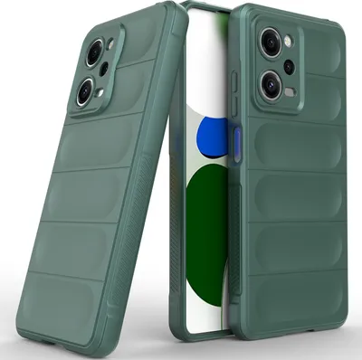 Produktbild von Redmi Note 12 Pro 5G Hülle, Weich TPU Silikon Stossfest Anti-rutsch Schutzhülle für Xiaomi Redmi Note 12 Pro 5G Grün