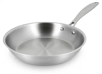 Edelstahlpfanne Triply 20 cm, 3-lagig, induktionsgeeignet, spülmaschinenfest