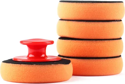 Obrázok produktu pre AMiO Sada hubiek na voskovanie auta s rúčkou 10cm, 5ks