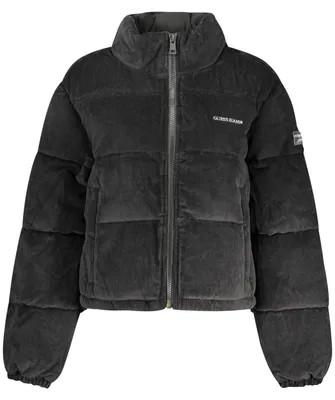 Produktbild von Elegante Damenjacke Schwarz mit Stickerei & praktischen Taschen
