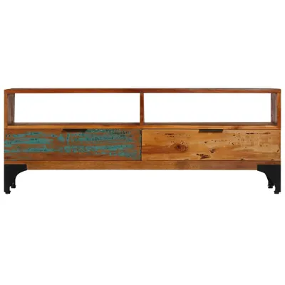 Zdjęcie produktu dla vidaXL Szafka pod TV 118x35x45 cm lite stare drewno