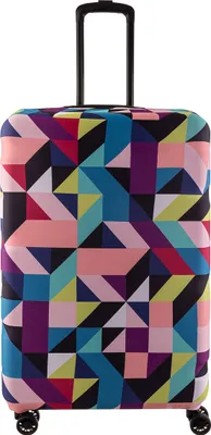 Produktbild von Franky Kofferhülle LC-10M Kratzschutz fürTrolley Spinner ca. 58-60 cm multicolorcheck