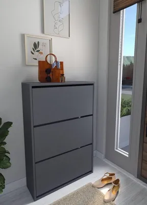 Obrázok produktu pre STAND výklopný botník antracit