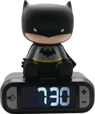 Obrázek produktu pro Lexibook Budík s nočním 3D světlem Batman