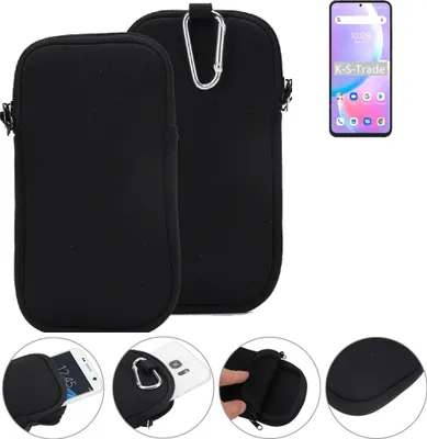 Produktbild von K-S-Trade Neopren-Hülle Handyhülle kompatibel mit UMIDIGI A11 Pro Max Schutzhülle Neoprenhülle Sleeve Schutz-Hülle Gürtel Tasche Case Holster