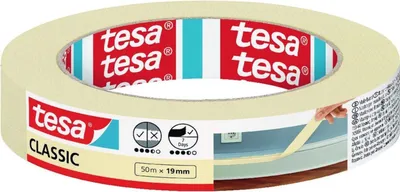 Produktbild von TESA CLASSIC, Beige, Schützend, Reparatur, 50 m, 50 mm, 0,14 mm, 1 Stück(e)