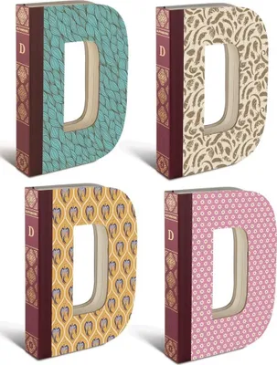 Produktbild von Alphabooks Notizbuch Buchstabe D