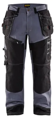 Produktbild von Blakläder Handwerker Bundhose 1500 1370 Arbeitshose Workwear , Farbe:grau/schwarz, Größe:154 (C110)