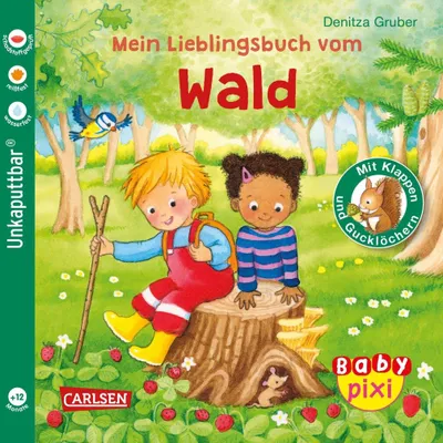 Immagine prodotto di Baby Pixi (unkaputtbar) 129: Mein Lieblingsbuch vom Wald