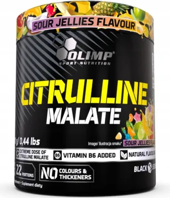Obrázok produktu pre Olimp Citrulín malát 200g kyslé želé príchuť