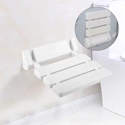 Produktbild von Famanu Wandstuhl Klappbar - Praktisch und platzsparend - Weiß