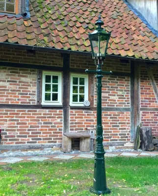 Produktbild von Stand Außenlampe Stehleuchte Garten Lampe, Außenbeleuchtung, Hoflampe 245 cm