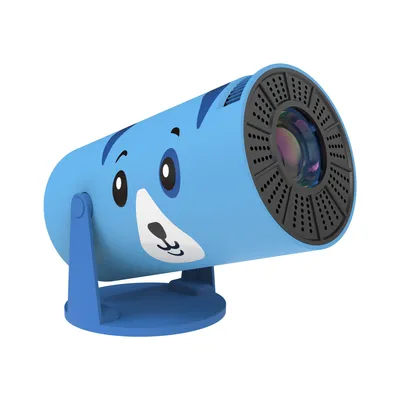 Produktbild von Beamer Kiano Kid Kinder Blau Hund Projektor HD 720p WLAN Bluetooth AirPlay Miracast 230° Drehung Mini Beamer für Kinderzimmer