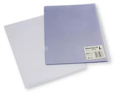 Obrázok produktu pre Obálka A4, 155 mikrónov, kryštálová, 10 ks – Penword