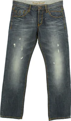 Produktbild von 27199Z Camp David, RO:BI:S622, Herren Jeans Hose, Denim ohne Stretch, dirty green used vintage, W 38 L 34