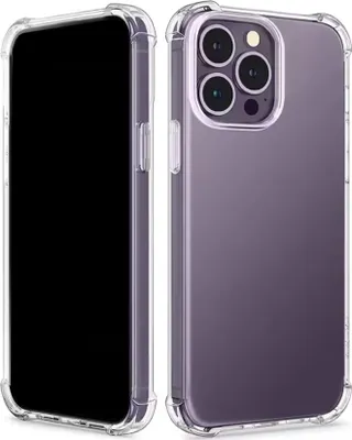 Produktbild von Schutzhülle für Apple iPhone 13 Pro Max Hülle Transparent Slim Cover Clear Case vergilbungsfrei