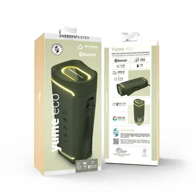Produktbild von Energy Sistem Yume ECO, 2.0 Kanäle, 4,5 cm, 15 W, 80 - 18000 Hz, Kabellos, A2DP, AVRCP, HFP