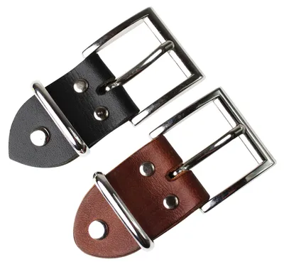 Produktbild von FRONHOFER Gürtelschnalle inklusive Lederteil mit Schraube, 4 cm