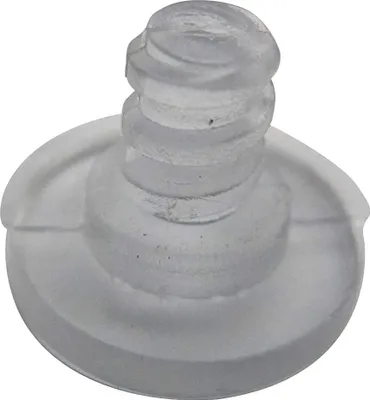 Produktbild von rewagi® 12 Stück Endpfropfen transparent für Klemm- & Teleskopstangen Ø 8 mm