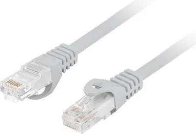 Zdjęcie produktu dla Lanberg PCU6-10CU-0050-S, 0,5 m, Cat6, U/UTP (UTP), RJ-45, RJ-45, Szary
