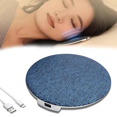 Produktbild von Bluetooth Schlaflautsprecher Q1, Ultraflacher Kissenlautsprecher 11 mm, Bluetooth 5.4, 40 mm Treiber, 20-48 h Akku, Type-C, privater Sound für Bett