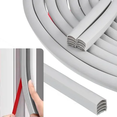 Obrázok produktu pre Tesniaca páska 6 m, 10 mm x 12 mm, guma, zvukotesná, pre dvere
