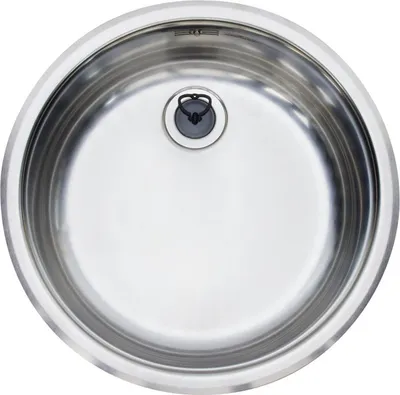 Produktbild von REGINOX Edelstahlspüle R18 370 OSP mit Stopfenventil ab Schrankbreite 45 cm / Einbau / Auflage