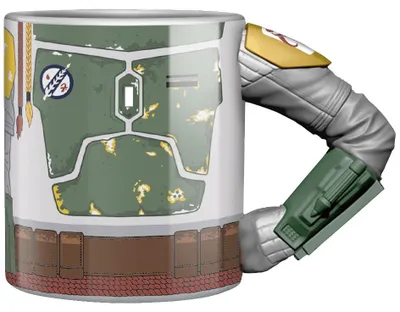 Productafbeelding van Hrnek Star Wars - Boba Fett, 3D-arm, 400 ml