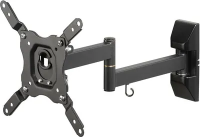Zdjęcie produktu dla ViVanco™BFMO 6020, 109,2 cm (43"), 75 x 75 mm, 200 x 200 mm, -5 - 15°, -90 - 90°, Czarny