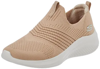 Produktbild von Skechers Damen Go Walk 4-Propel Slip On, Taupe Strickbesatz, 40 EU