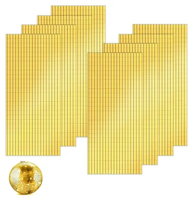Immagine prodotto di Solidchoice - Set di 14400 piastrelle adesive a mosaico (oro)