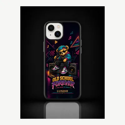 Image de Coque de protection pour iPhone 14, étui de téléphone avec motif rétro – LUNØIR ©