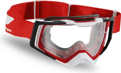 Produktbild von Progrip 3309 Rapid Pz3309tr Offroad-brille Rot Clear Rot Clear