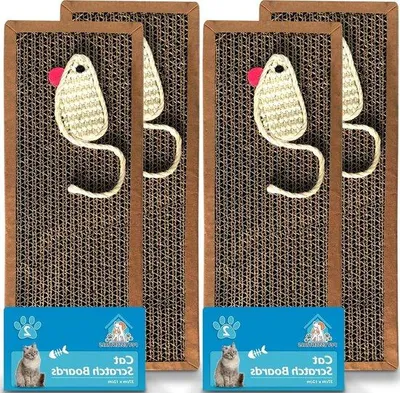 Obrázek produktu pro Škrabadlo pro kočky 37,5 x 12 cm, oboustranné škrabadlo do interiéru