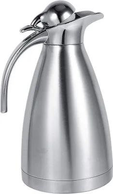 Obrázok produktu pre Dvojstenná nerezová termoska v 4 farbách, 1,5 litra, strieborná.