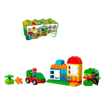 Zdjęcie produktu dla LEGO DUPLO All-in-One-Box-of-Fun, Zestaw do budowania, 1,5 lat(a), 65 szt., 1,07 kg