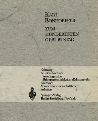 Obrázek produktu pro Karl Bonhoeffer