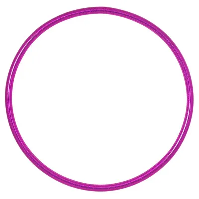 Zdjęcie produktu dla Hula-hoop dla dzieci, kolory hologramowe, Ø 80 cm, różowy
