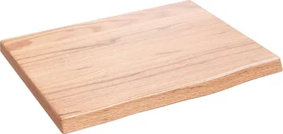 Zdjęcie produktu dla vidaXL Półka ścienna jasnobrązowa 40x30x2 cm z litego drewna dębowego